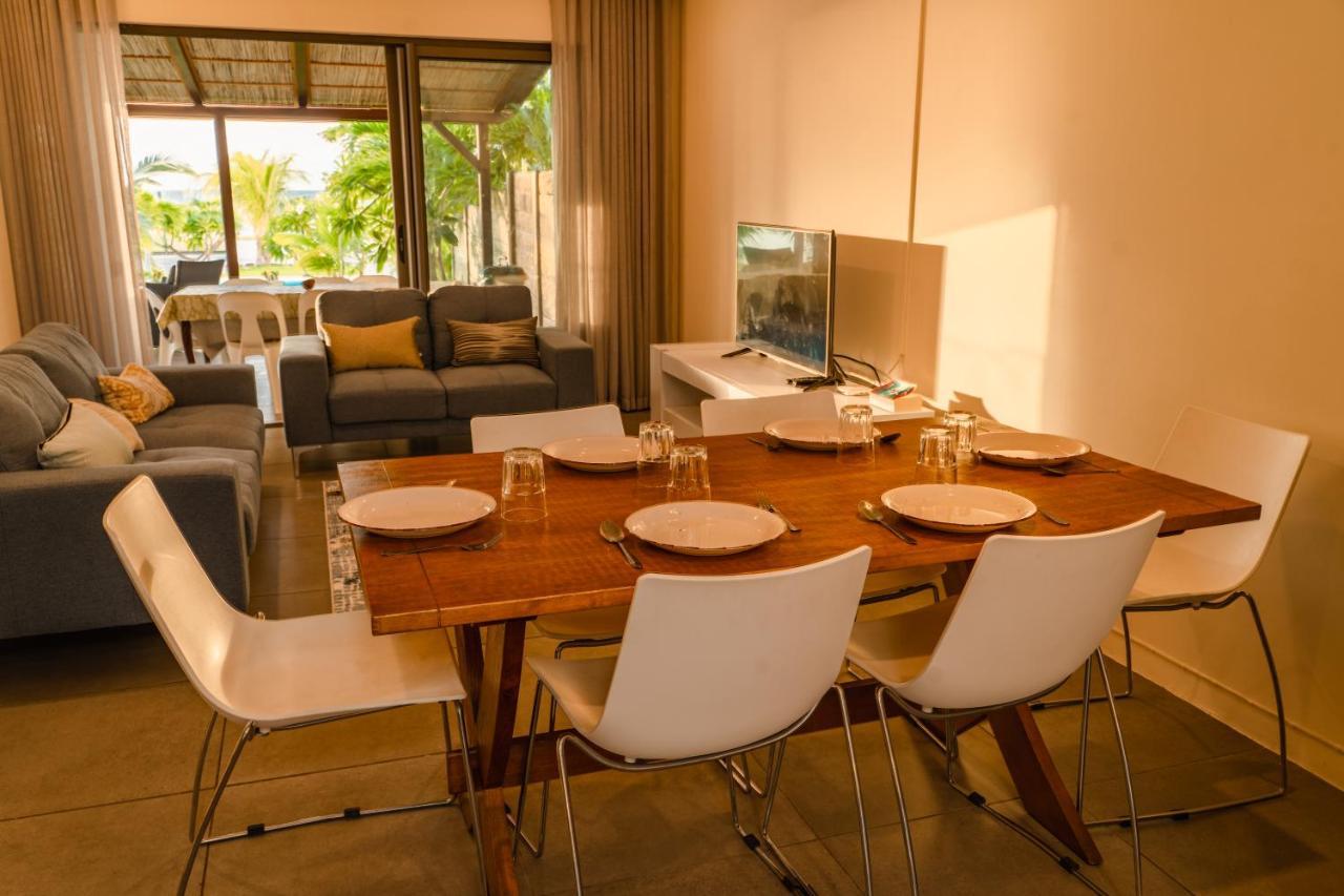 Stella Marris Beachfront Villa Pointe aux Sable Extérieur photo